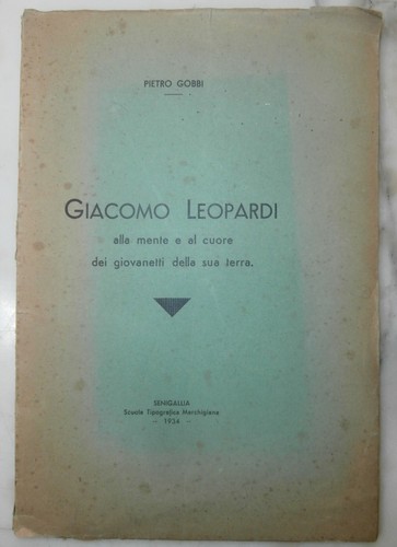 Giacomo leopardi alla mente - leopardi,